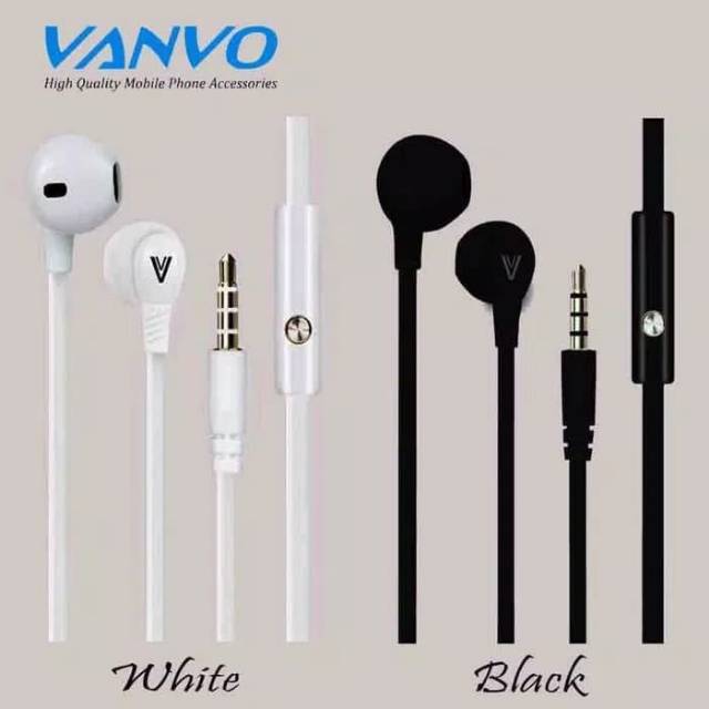 Earphone Headset Vanvo HVG-02P Headphone Stereo