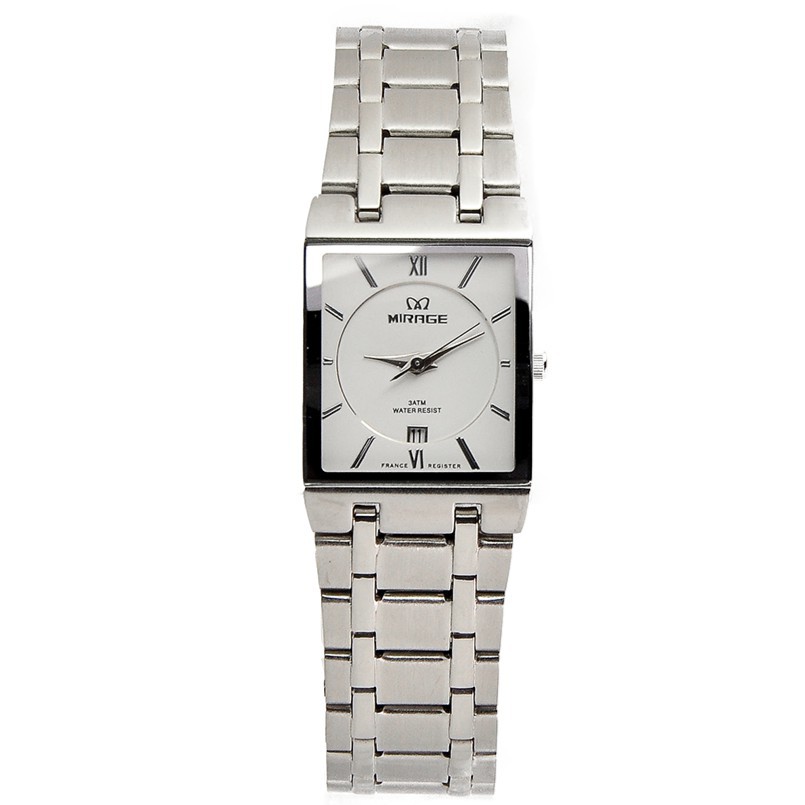 Hot JAM TANGAN MIRAGE ORIGINAL 7908L pH SILVER Kekinian