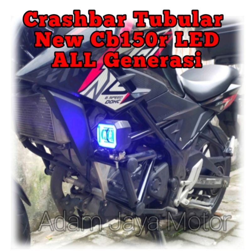 Tubular Crashbar pelindung body New CB150R All generasi cb150r Streetfire