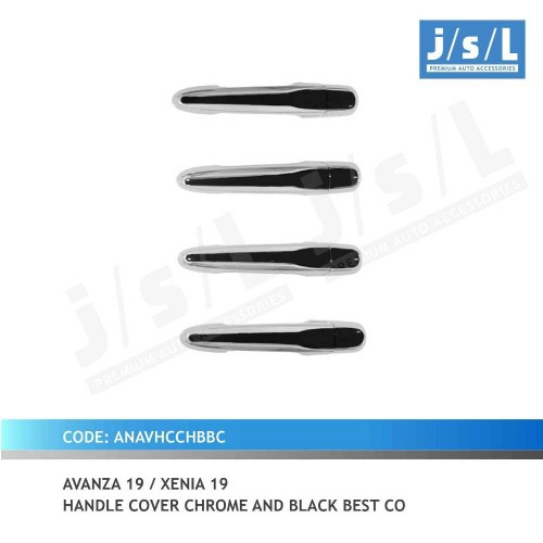 Cover handle Avanza Xenia 2019 Standard Black Chrome