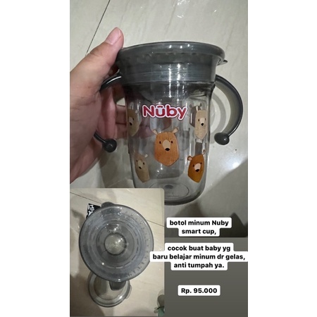 PRELOVED Nuby smart cup botol minum anak