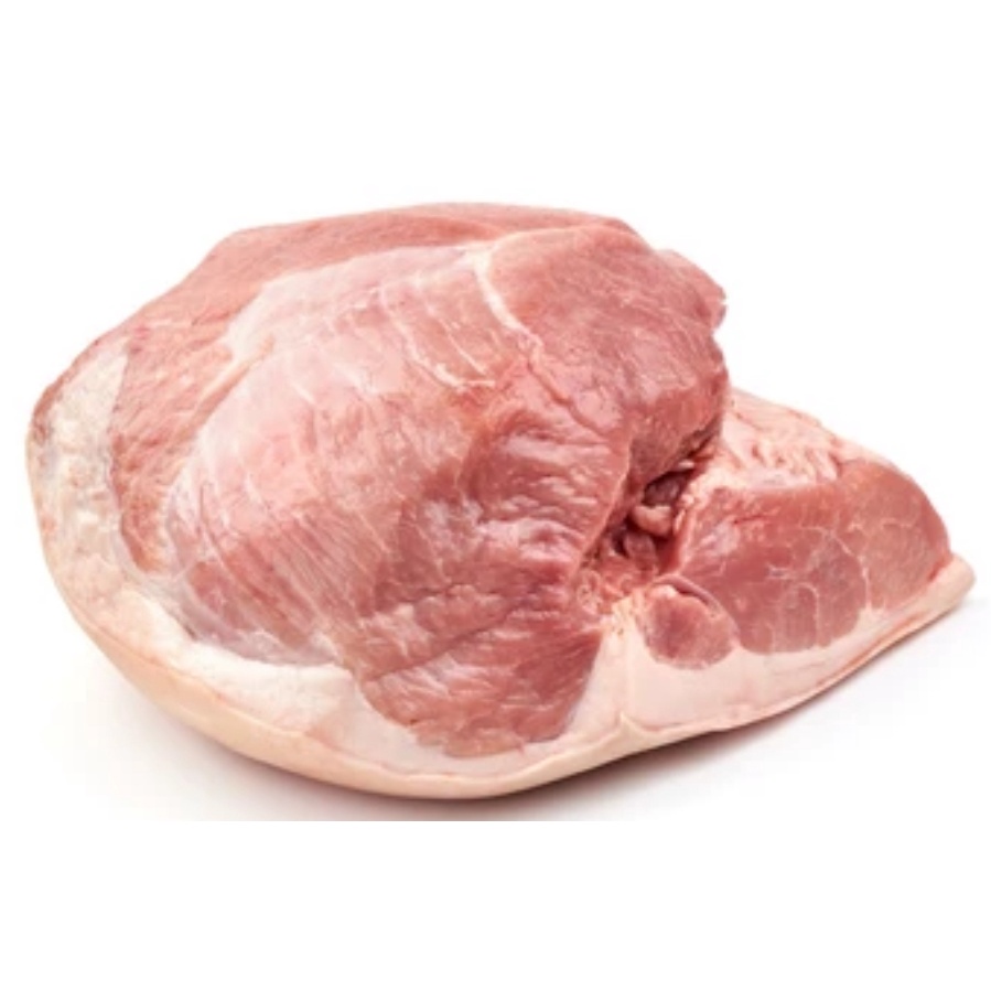 

Daging Babi Bagian Paha Dengan Kulit - Pork Ham - Daging babi empuk - berat 500gram