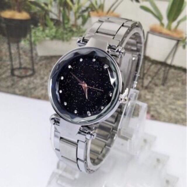 [✅COD] JAM TANGAN WANITA JAM MAGNET RANTAI JAM TANGAN ANALOG IMPORT JAM MURAH HARGA GROSIR W44