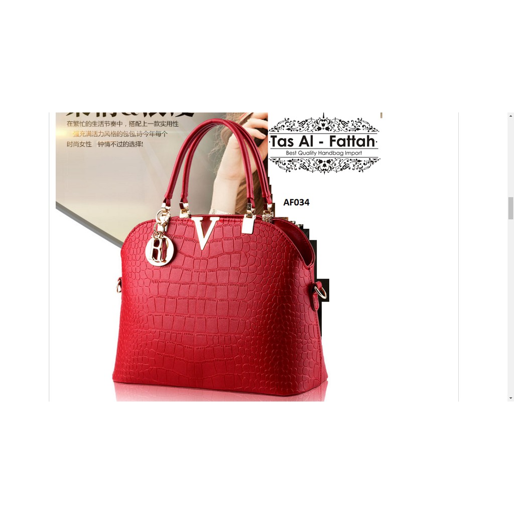 AL HITAM Tas wanita import  TAS KERJA TAS KULIAH TAS PESTA KADO Limited