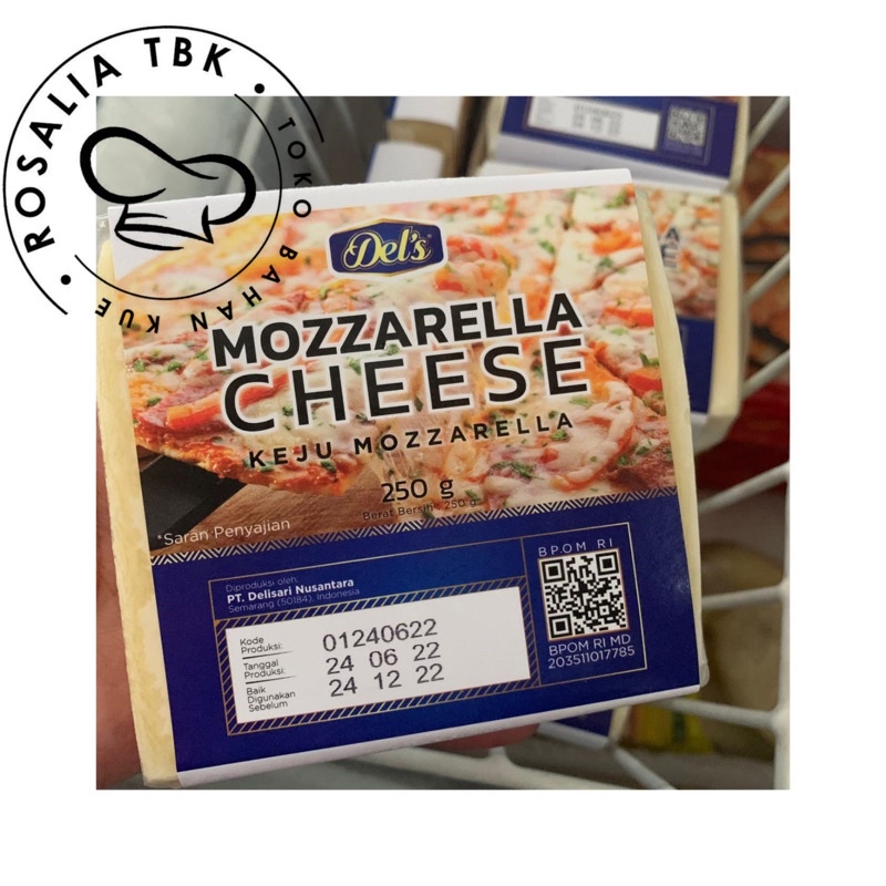

KEJU MOZARELLA DELS 250gr