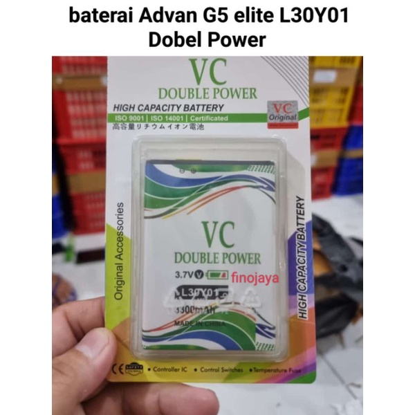 Baterai Advan G5 elite L30Y01 Battery Battry Dobel power