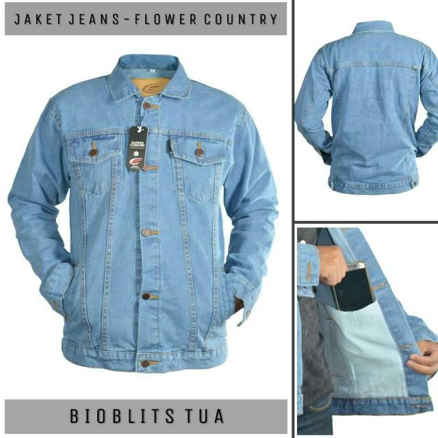 deondenim,,,JAKET JEANS STANDAR PRIA