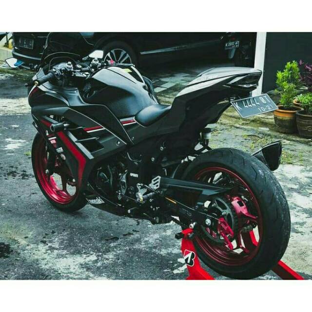 TAIL TIDY AKAI RACING + SEN LED PANAH RUNNING R15 V3/GSX/CBR FC/NINJA 250/CBR 250 DLL