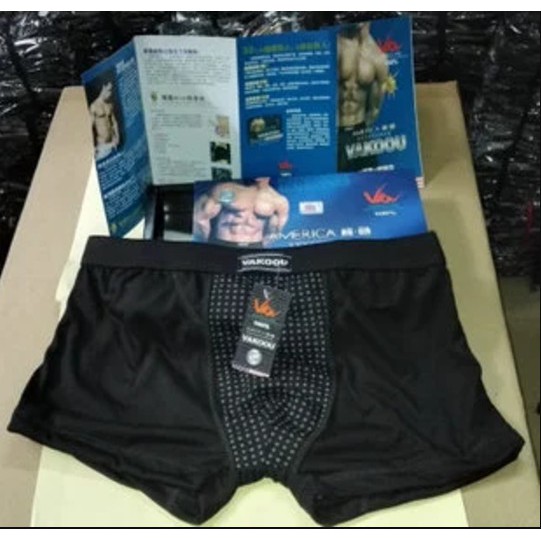 Vakoou Celana Dalam Pria Kesehatan CD infrared Vakou Man Underwear Boxer