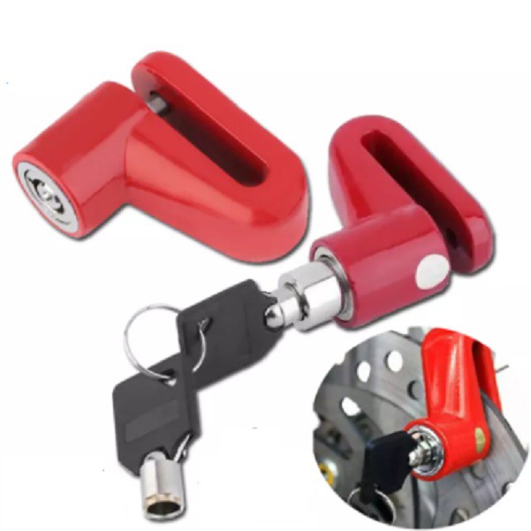 Kunci Gembok Cakram Sepeda Motor Disc Lock Pengaman Anti Maling