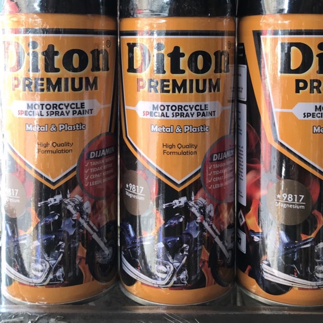 Cat Semprot Diton Premium 400cc - Alu Silver 9613