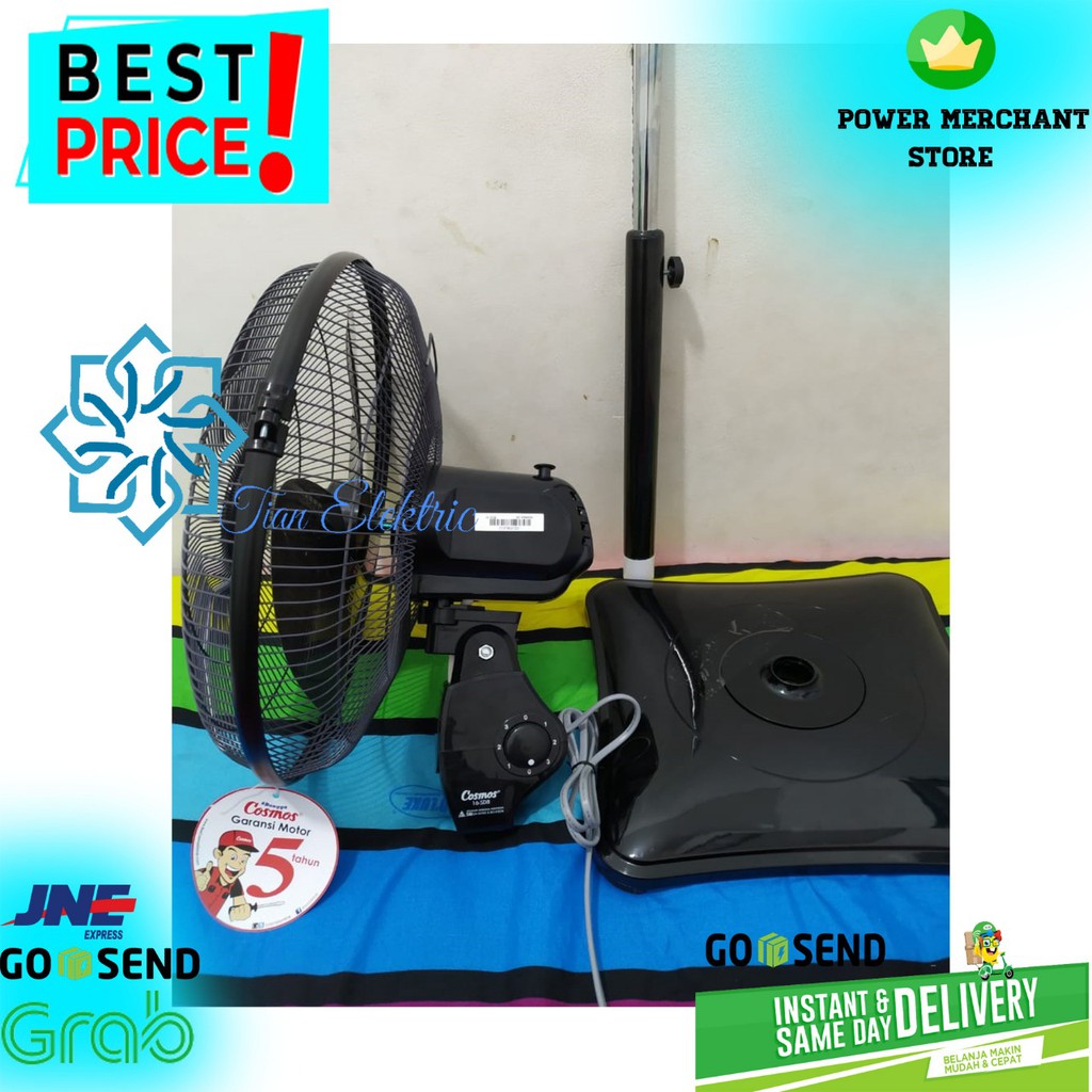 COSMOS 16-SDB Stand Fan / Kipas Angin Tumpu