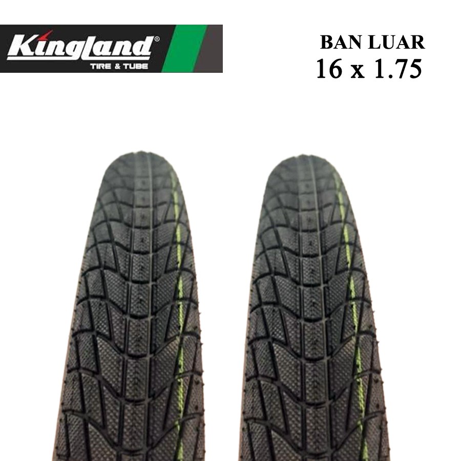 Ban LUAR Sepeda 16 x 1.75 Ban luar 16 x 175 KINGLAND