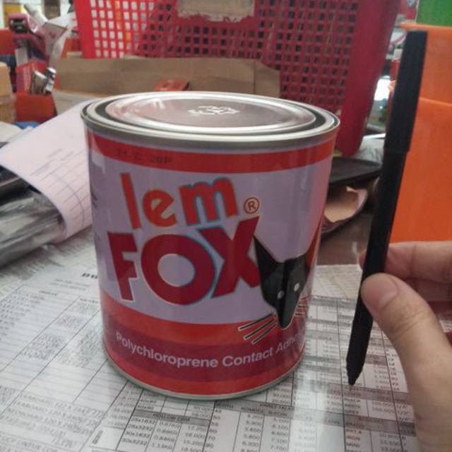 

LEM FOX kuning. Lem serbaguna. Lem sepatu. Hpl. Vinyl. Karpet. busa