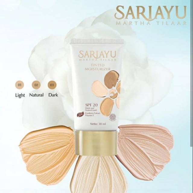 Sariayu tinted moisturizer