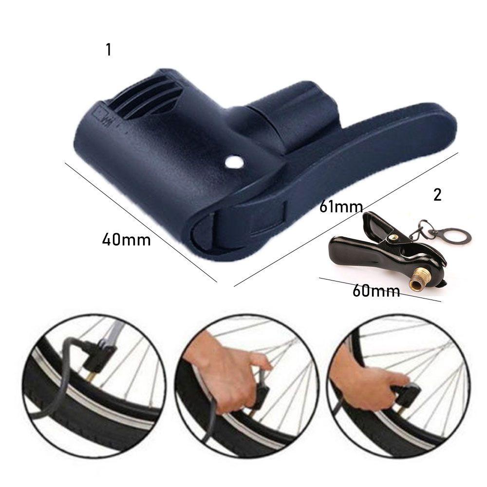 Populer Pompa Angin Ban Kualitas Tinggi Outdoor Alat Bersepeda Ban Sepeda Kepala Konektor Multi Guna