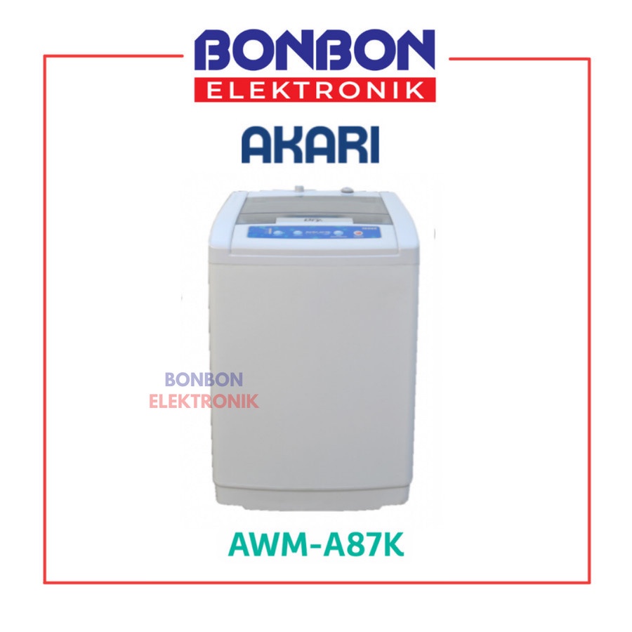 Akari Mesin Cuci 1 Tabung 9KG AWM-A87K / AWM A87 K