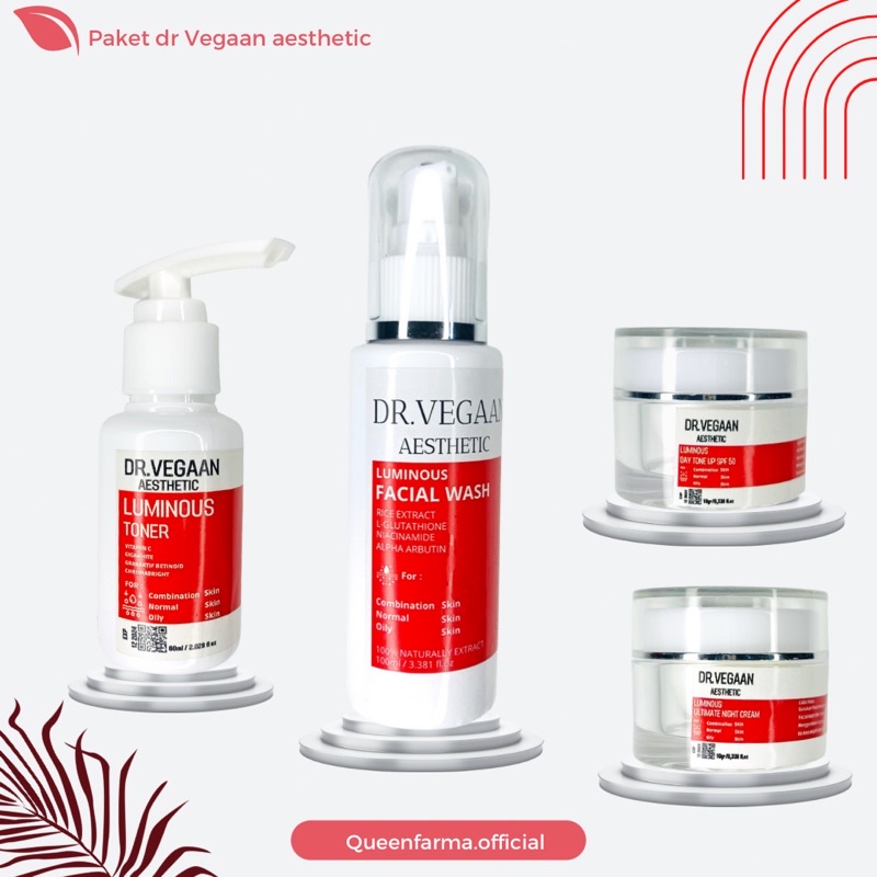 DR.VEGAN AESTHETIC 100% GLOWING AMAN NATURAL||CREAM GLOWING||CREAM KINCLONG||PAKET GLOWING.