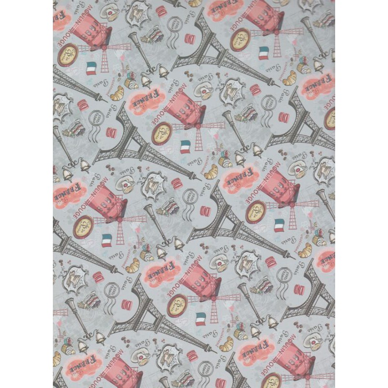 

Kertas Kado Sansan Wawa SW 5685 "country/Paris/France/eiffel