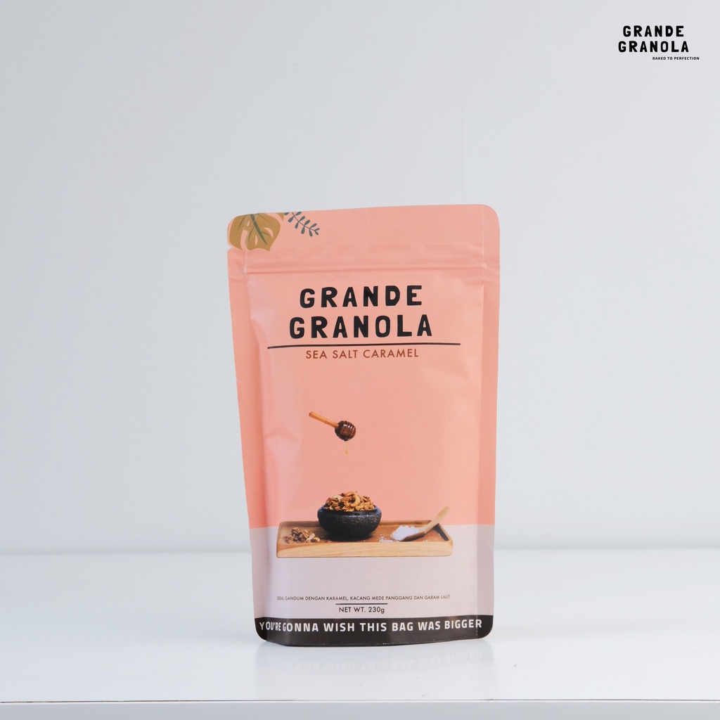 

Grande Granola Sea Salt Caramel 230 gr