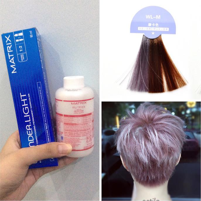 Matrix Wonder Light Mocha Ungu Pastel Purple Cat Pewarna Rambut Murah