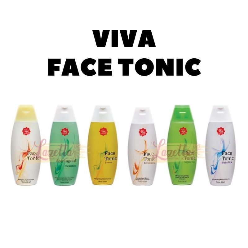 Air Mawar Viva 100 ml | Viva Face Tonic 100 ml | Viva Milk Cleanser 100 ml