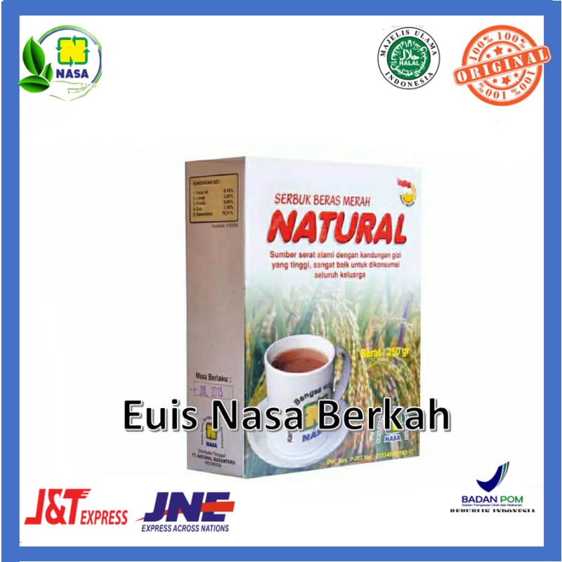 

Serbuk Beras Merah Natural Besar 500 gr EUIS NASA BERKAH