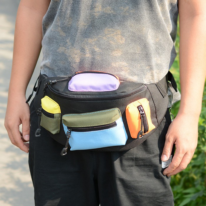 Tas Selempang Pria Slingbag Waist Bag Chestbag Tas Pria Wanita Y219