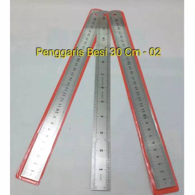 

Penggaris besi 30cm