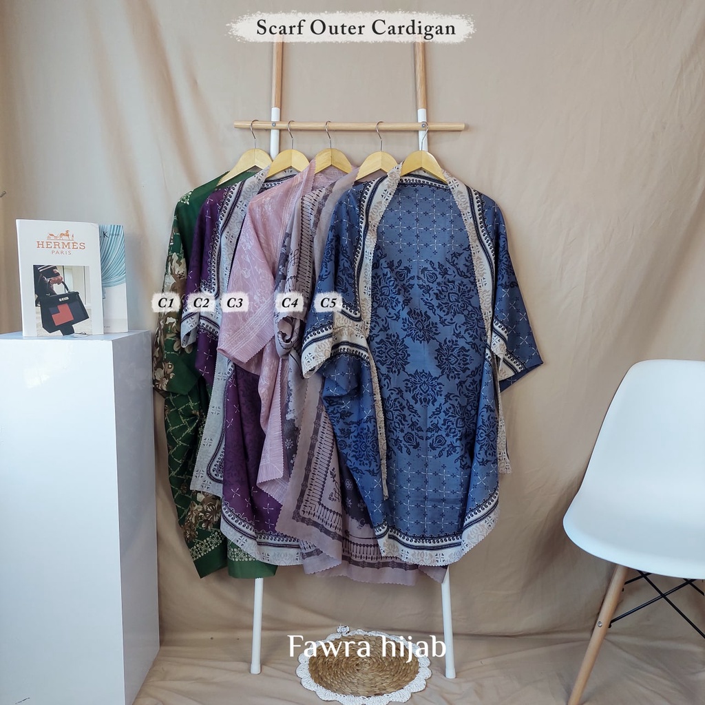 Scarf Outer Cardigan