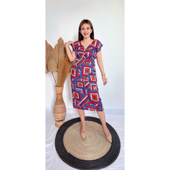 Daster Dress Manohara Bali-MN - KENZO BLUE