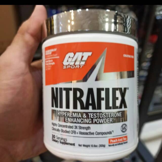 Nitraflex gat preworkout plus testobooster rasa istimewah