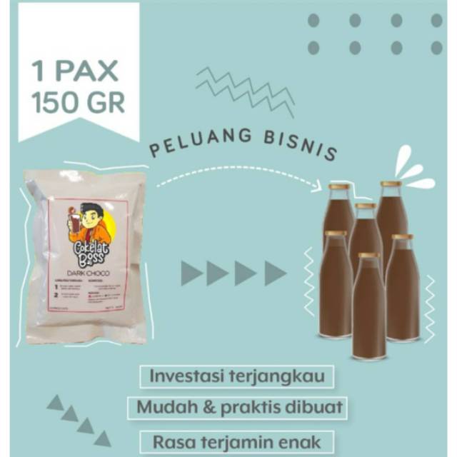 

Dark n black coklat 150gr