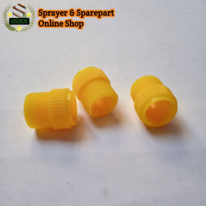 Nepel Konektor Drat Luar 18mm ke drat dalam 1/4 SNI Umum