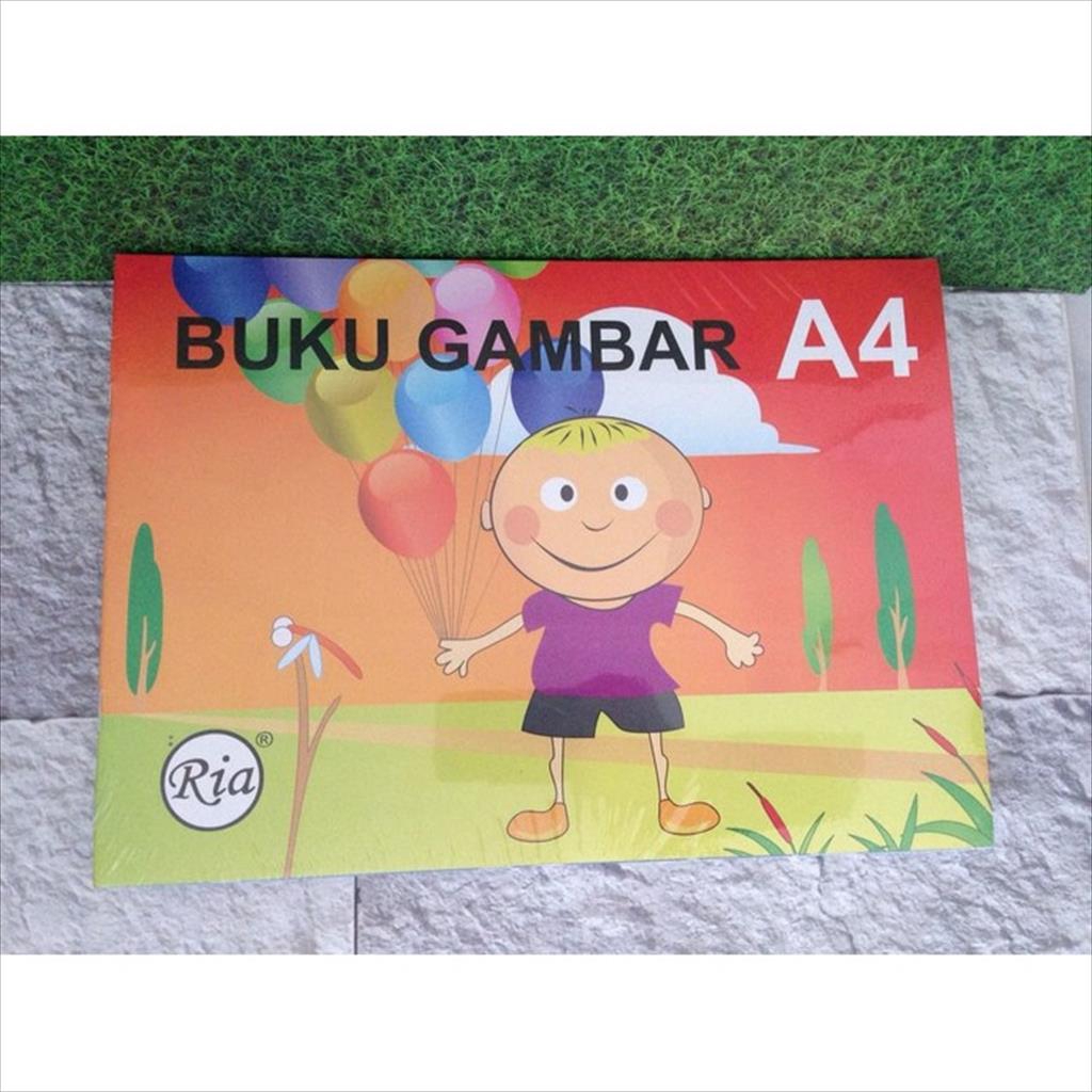  Buku  Gambar  Drawing Book Ria A4  Shopee Indonesia
