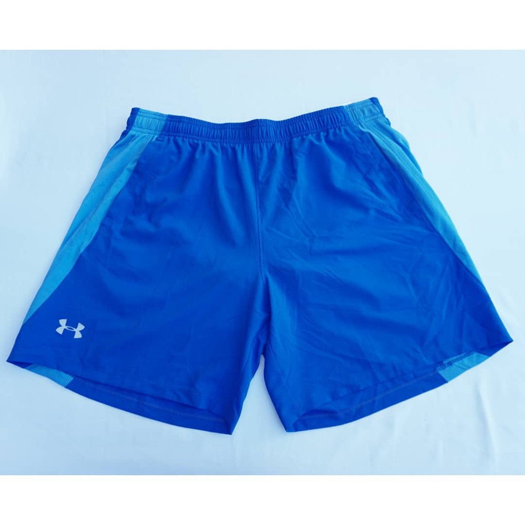 CELANA PENDEK UNDER ARMOUR SPORTY BLUE ORIGINAL