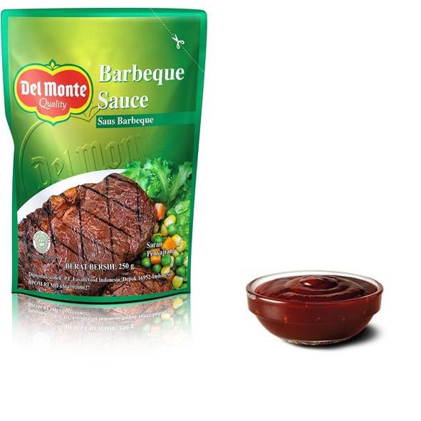

D94♖ Delmonte Saus Barbeque Pouch 250 gr Serbuuu