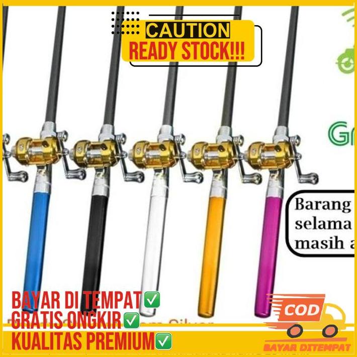 Pen Fishing Pancingan Mini Kail Outdoor Pancing Camping Joran