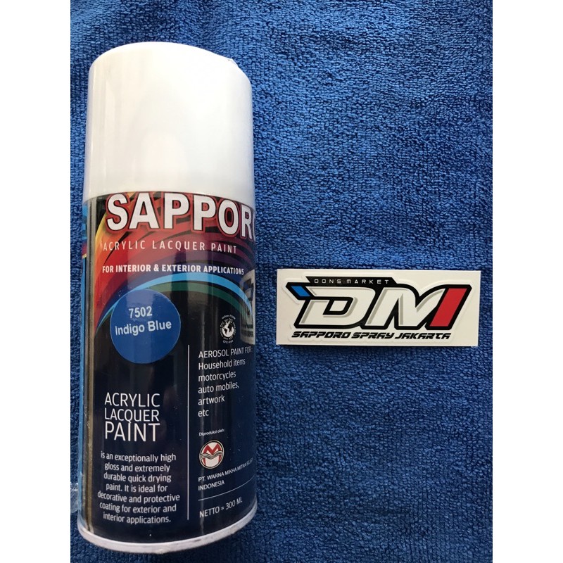 SAPPORO SPRAY INDIGO BLUE 7502 300 ML