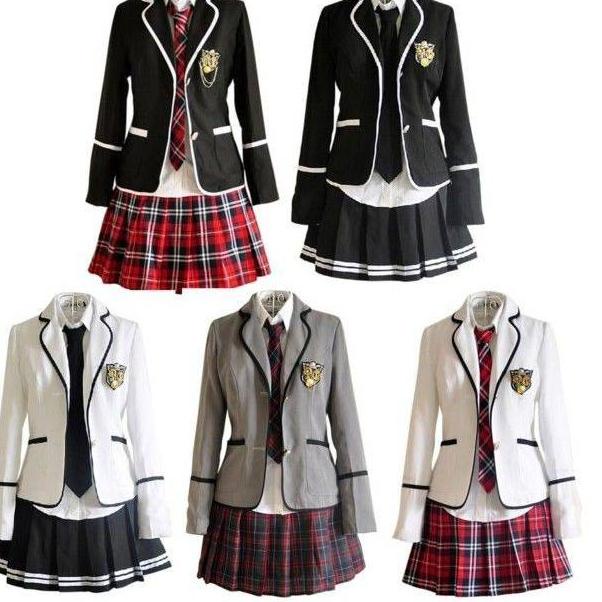 COD Korean Uniform/Seragam Sekolah Korea Cosplay Costume female (ART. 6774)