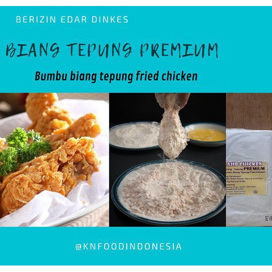 

vikriyansatyaveta5694 Biang Tepung Ayam Premium 1000 gram - Bumbu Inti Tepung Fried Chicken TERLARIS TERPERCAYA ORIGINAL