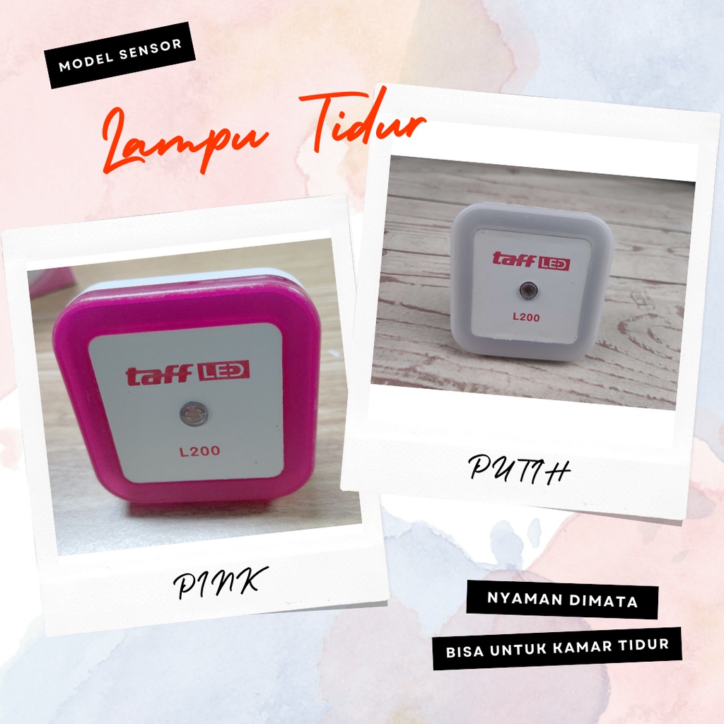 Lampu Tidur LED Sensor Cahaya