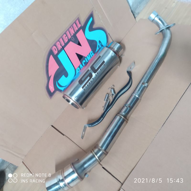KNALPOT SC PROJECT VEGA R ZR NEW JUPITER Z BLADE SUPRA X SUPRA FIT SHOGUN REVO 110 FIT ABSOLUD