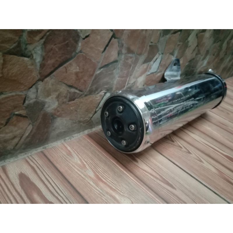 silencer knalpot ninja250 karbu ninja 250 original