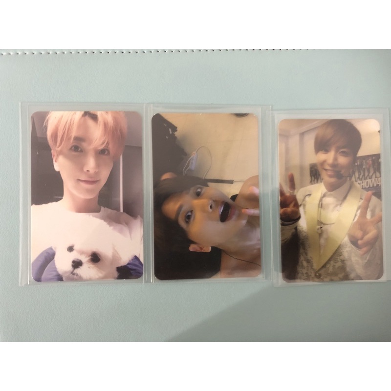 [BACA DESKRIPSI] SUPER JUNIOR LEETEUK ALBUM PHOTOCARD PLAY ONE MORE CHANCE DEVIL SEXY FREEN AND SING