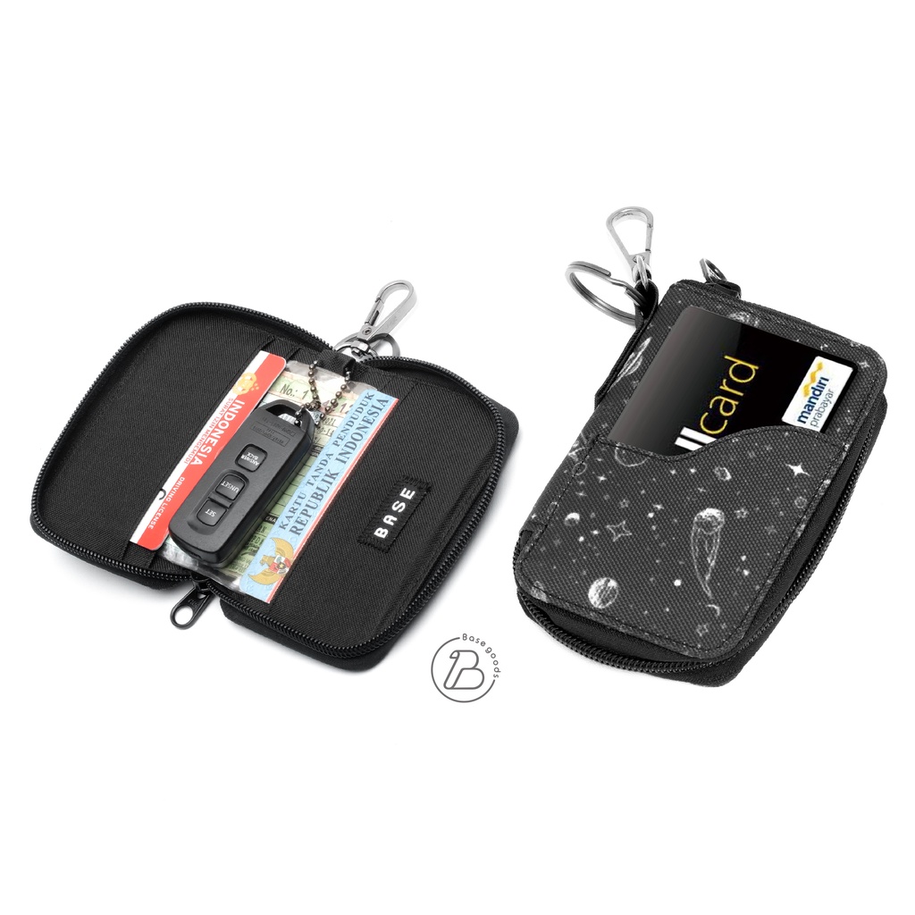 Dompet STNK Motor Mobil Kartu SIM eToll Gantungan Kunci Keyless Smartkey - BDSS108