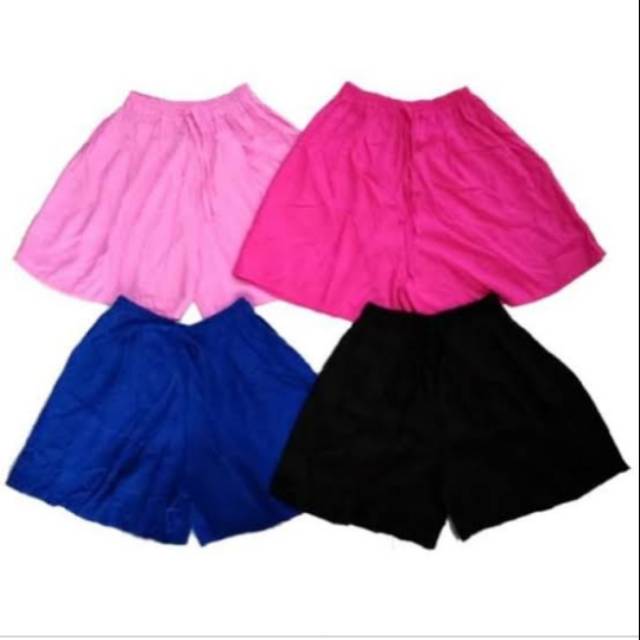 Celana rayon pendek celana bali