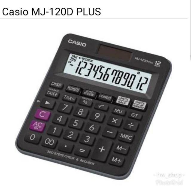 

Kalkulator Casio Mj 120 D Plus original
