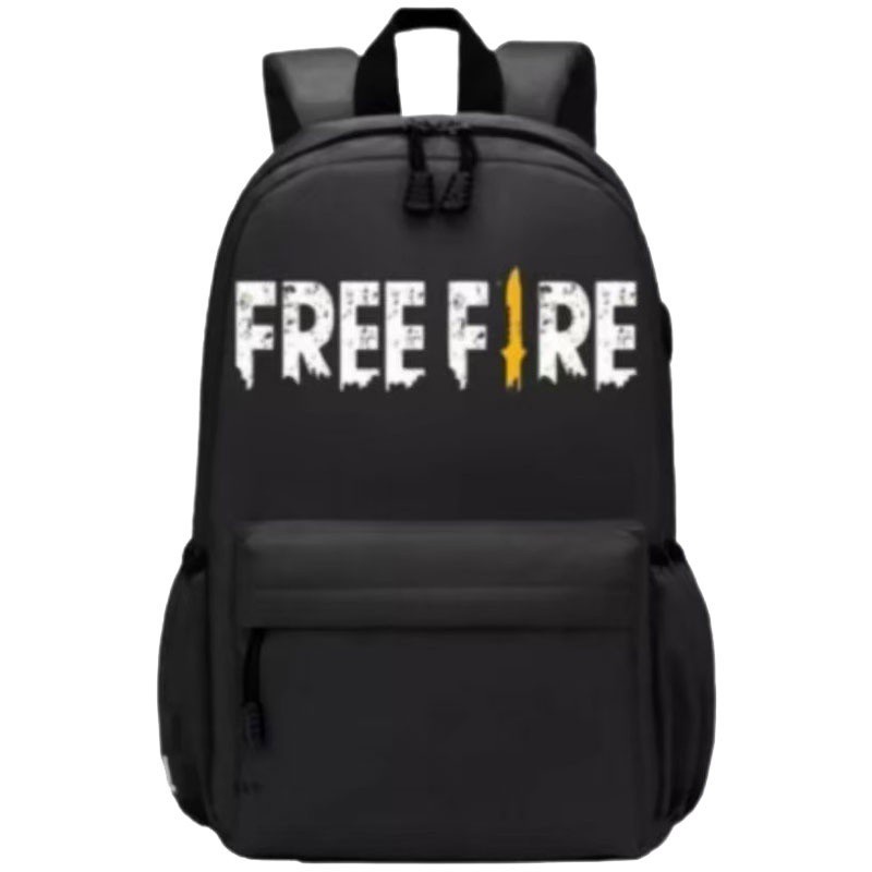 COD SALE 2.2 - TAS RANSEL ANAK FREE FIRE WARNA HITAM, MERAH | BACKPACK MULTIFUNGSI SEKOLAH | RANSEL PUNGGUNG ANAK SEKOLAH