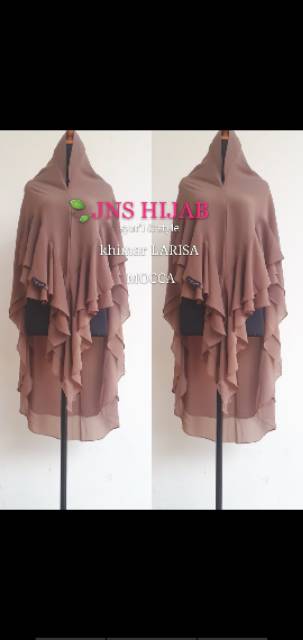 TERPOPULER KHIMAR LARISA BY JNS HIJAB
